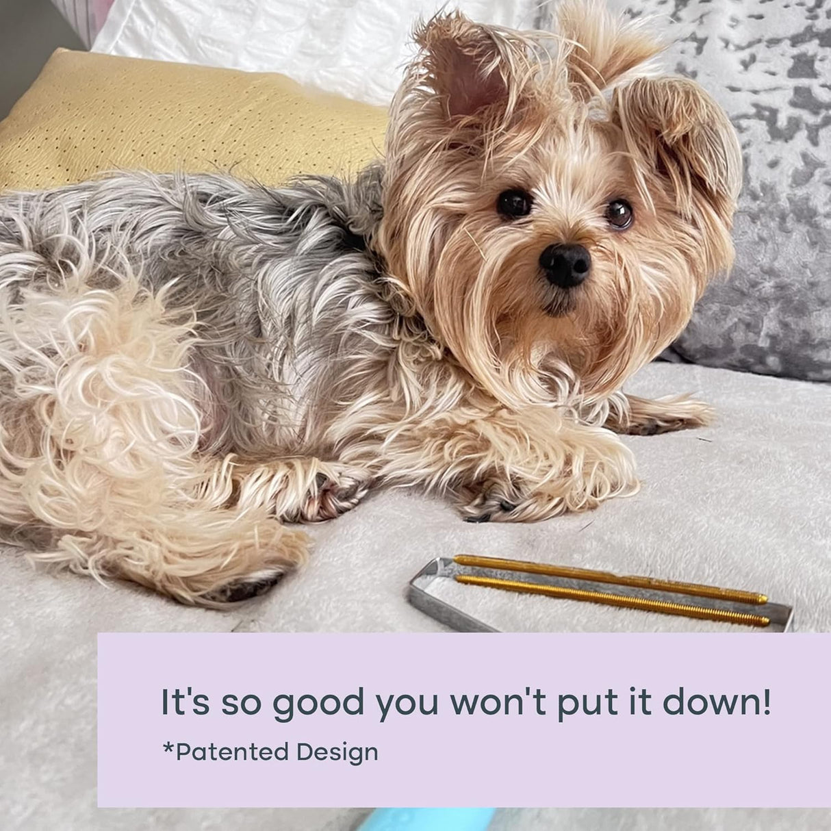 Removedor de pelos de mascotas reutilizable