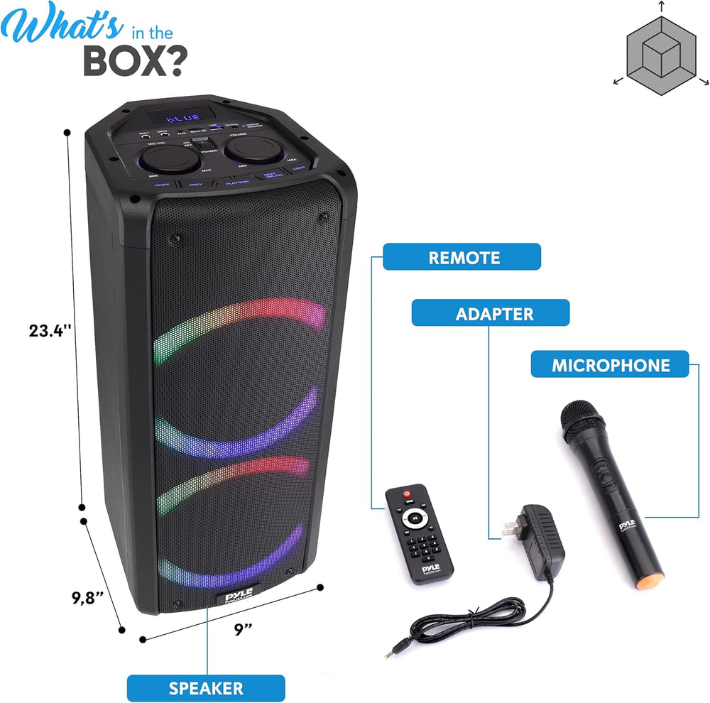 Altavoz portátil Bluetooth – 240 W  PYLE-PRO PPHP265B