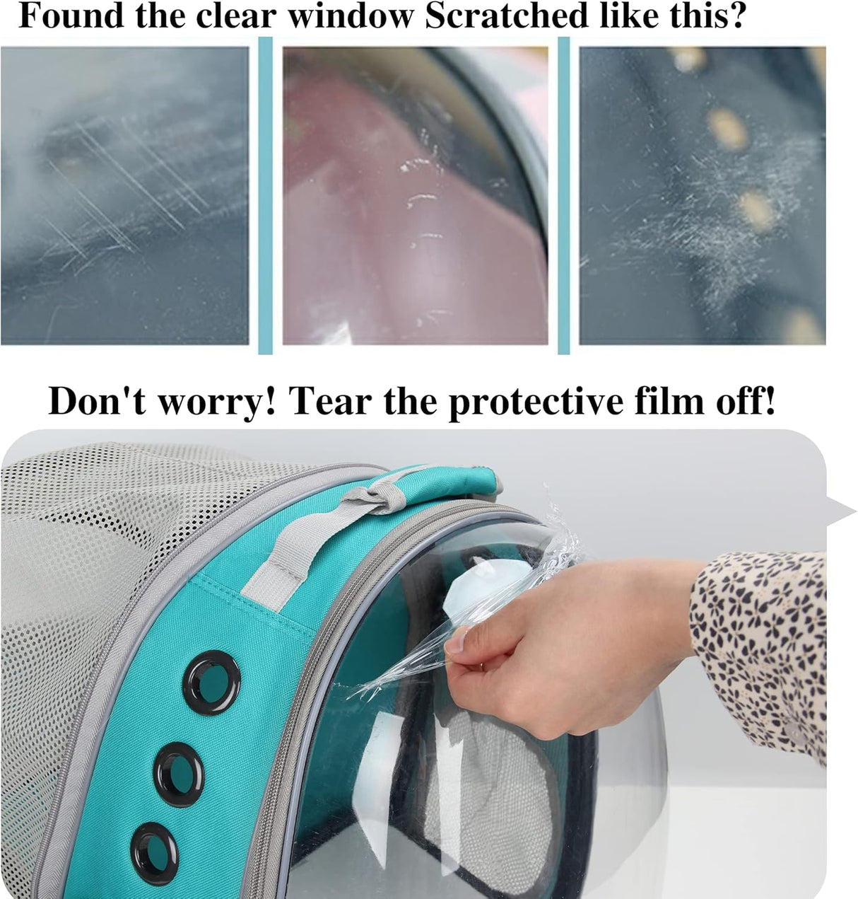 Mochilas para Gatos Aprobado por aerolíneas color rosado