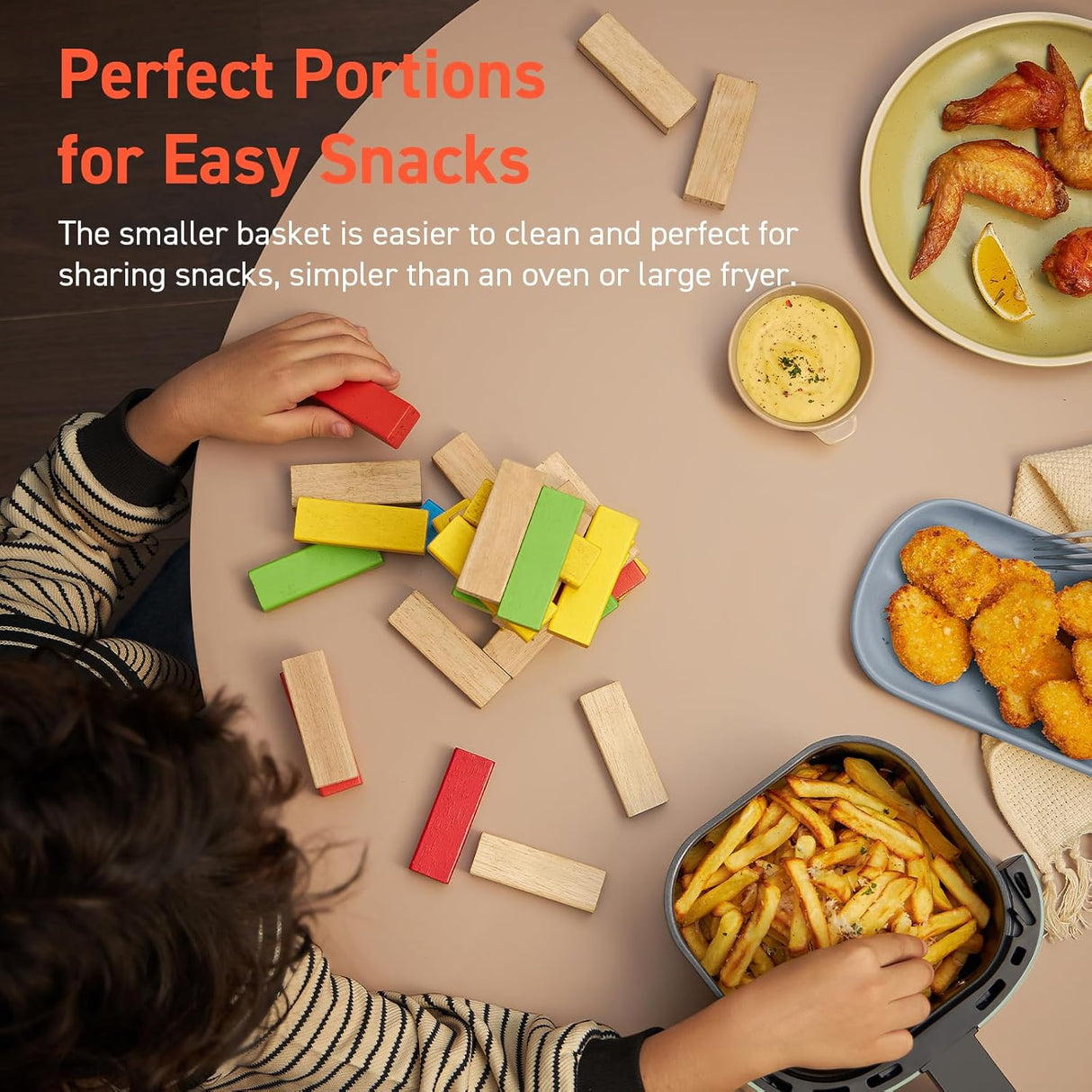 Freidora de aire COSORI 2.1 Qt, 4 en 1, compacta y silenciosa