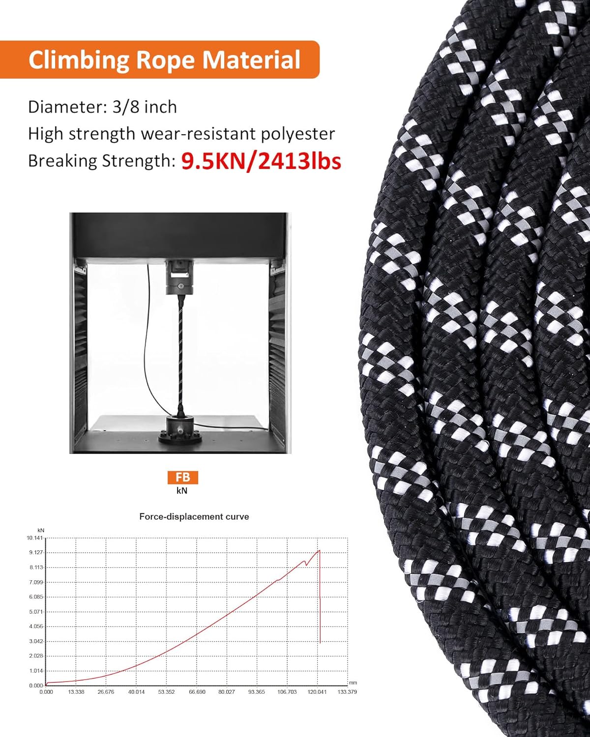 Correa Reflectante para Adiestramiento de Perros de 10FT a 100FT