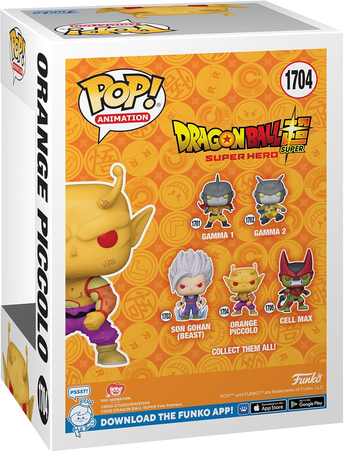 Funko Pop! Dragon Ball Super: Super Hero - Piccolo Naranja