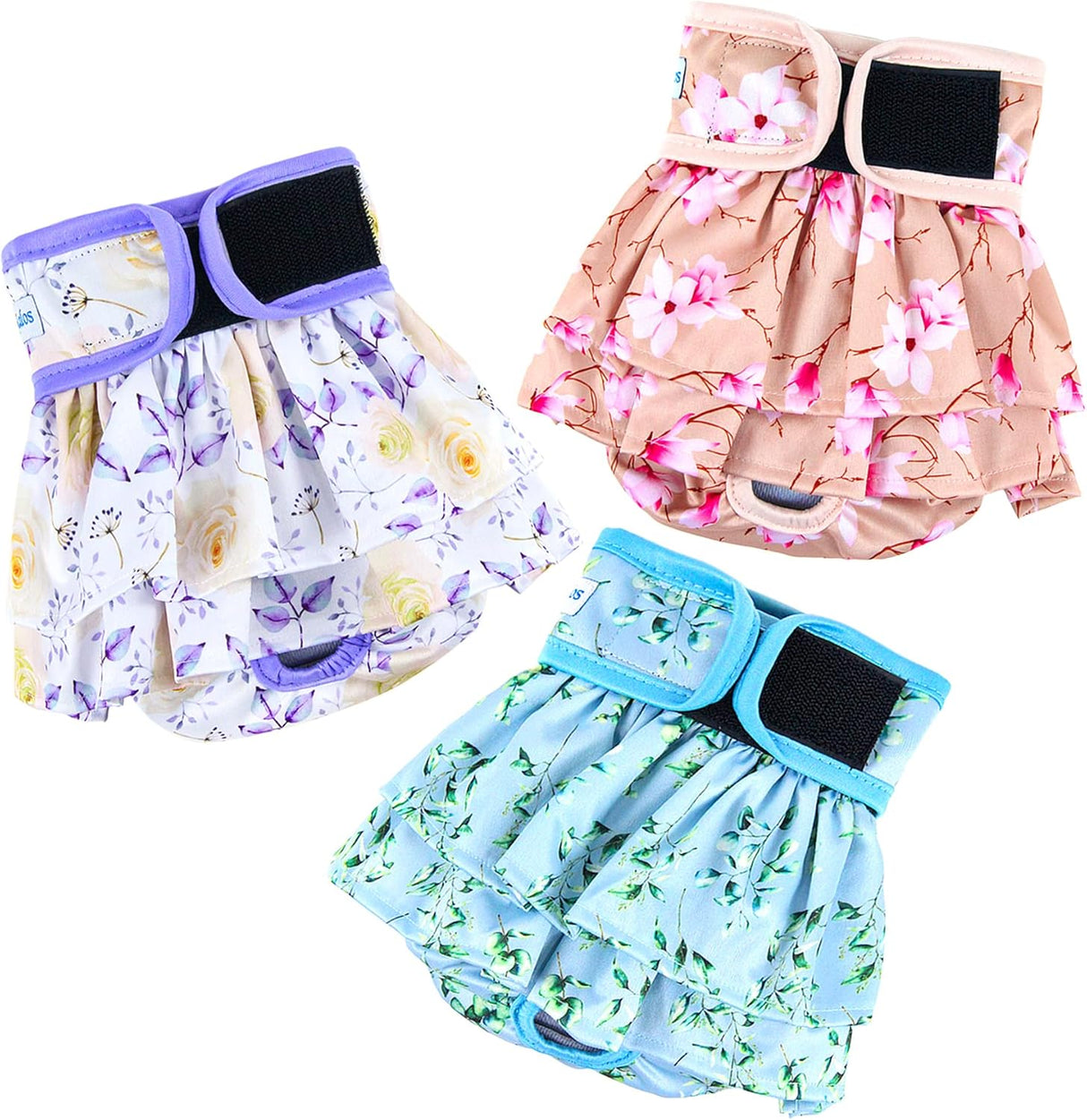 Leekalos Pañales reutilizables para perro fáciles de poner