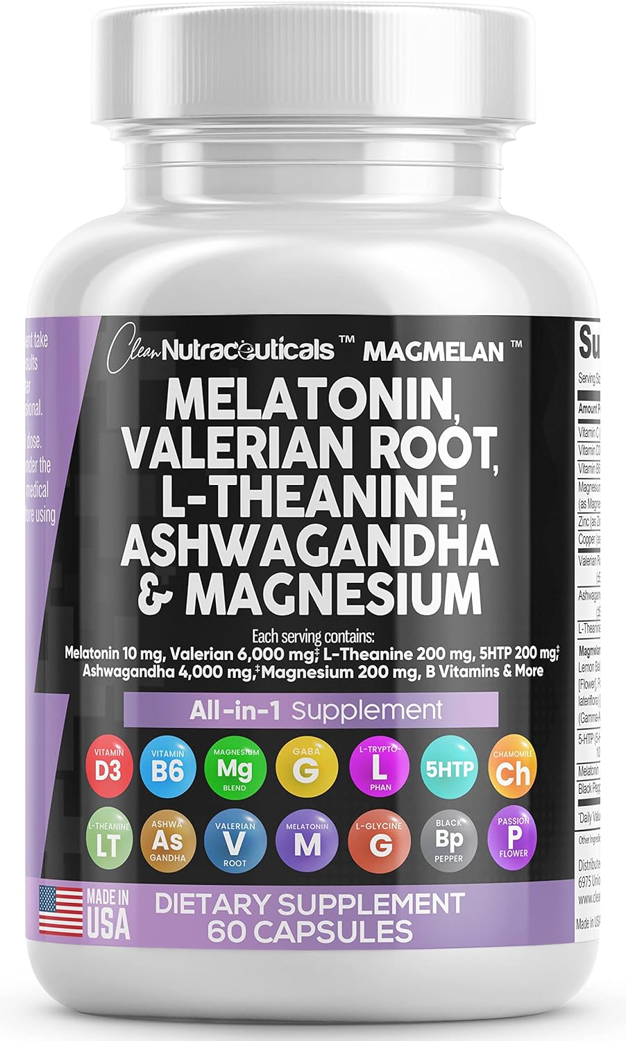 Suplemento Apoyo para dormir para mujeres y hombres