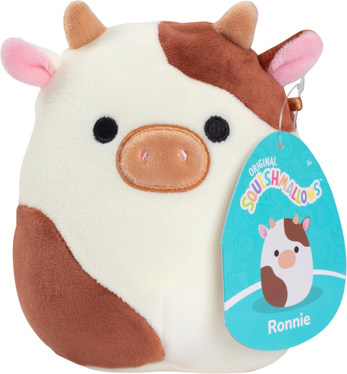 Peluche Squishmallow Ronnie, 5 pulgadas, mini animal coleccionable