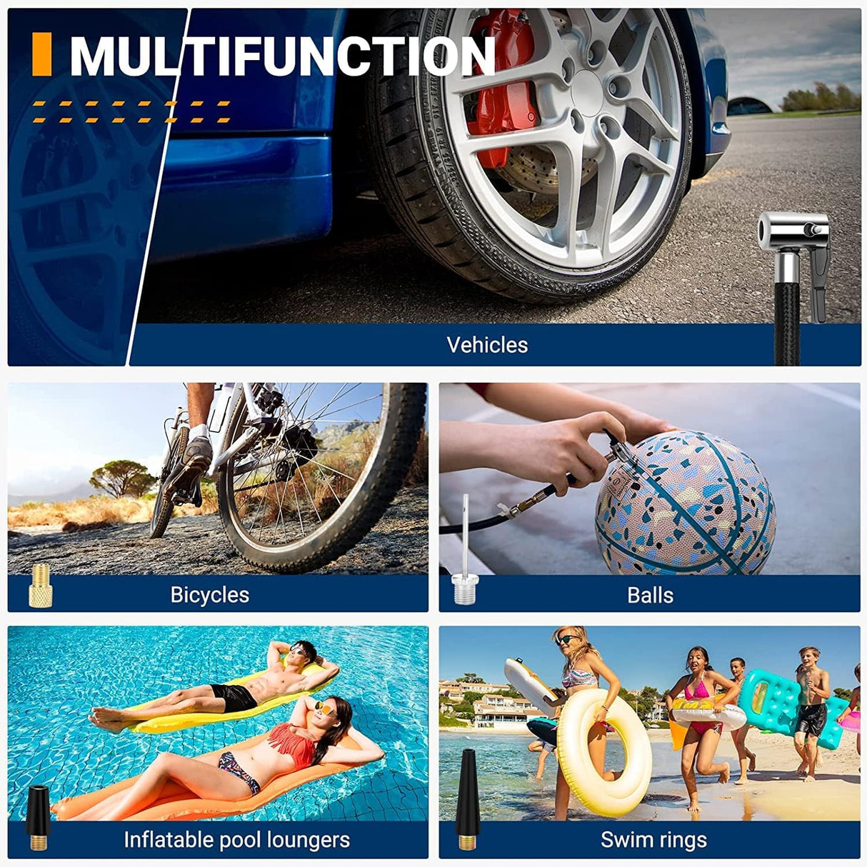 Inflador de neumáticos compresor de aire portátil AstroAI