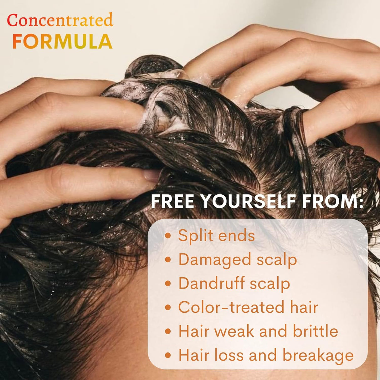 Champú y acondicionador de agua de arroz para el crecimiento