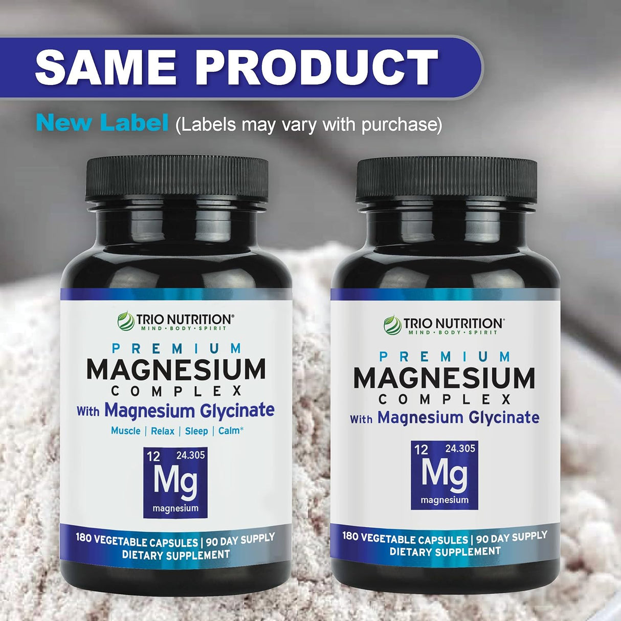 Trio Nutrition Magnesio Complejo 90 Días Calm Relajación