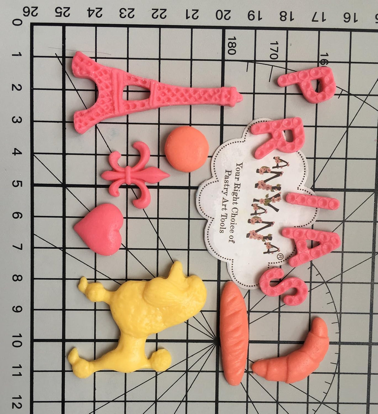 Molde de pastel de pastade silicona Fondant decoración