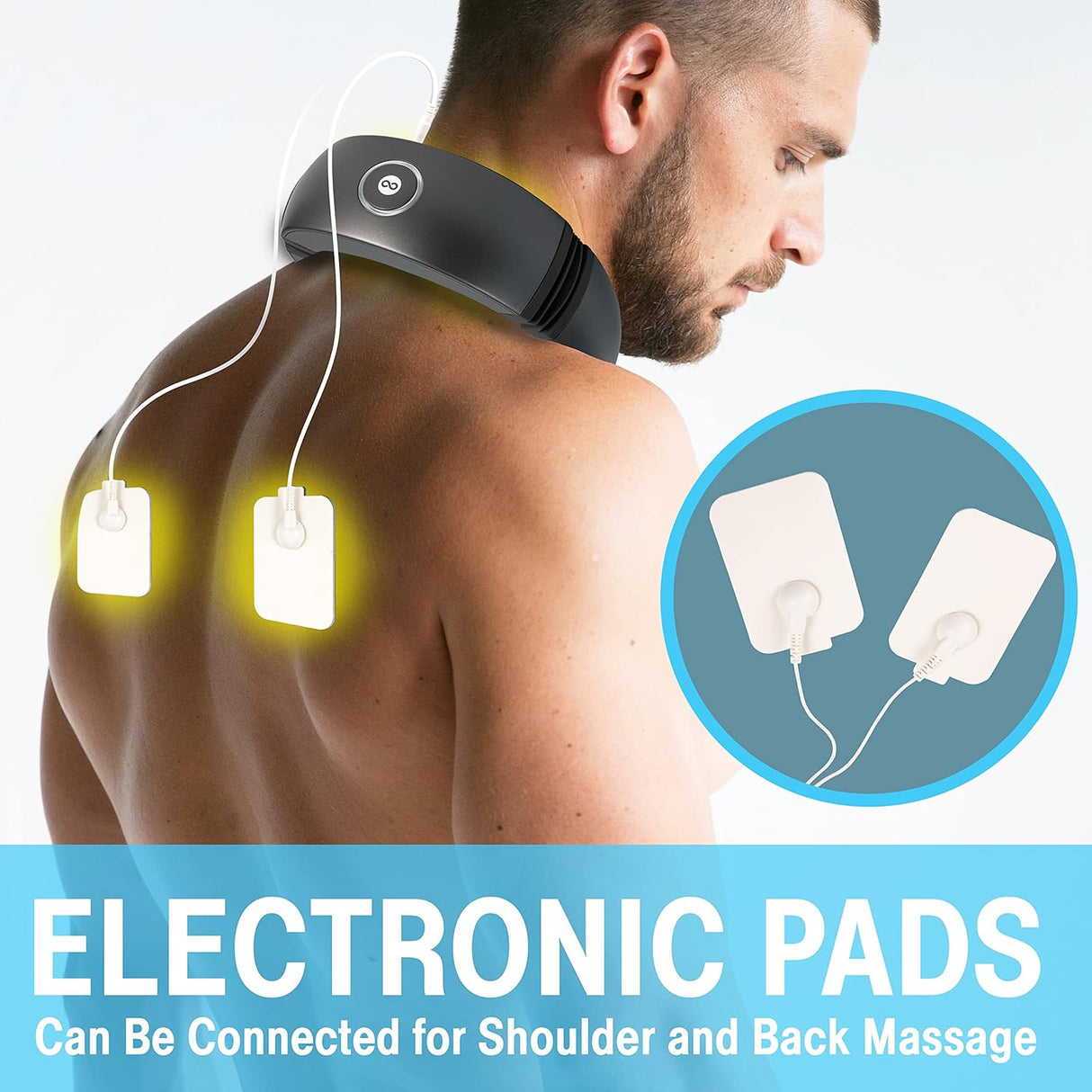 Masajeador de cuello inteligente SERENELIFE SLNKMSG131