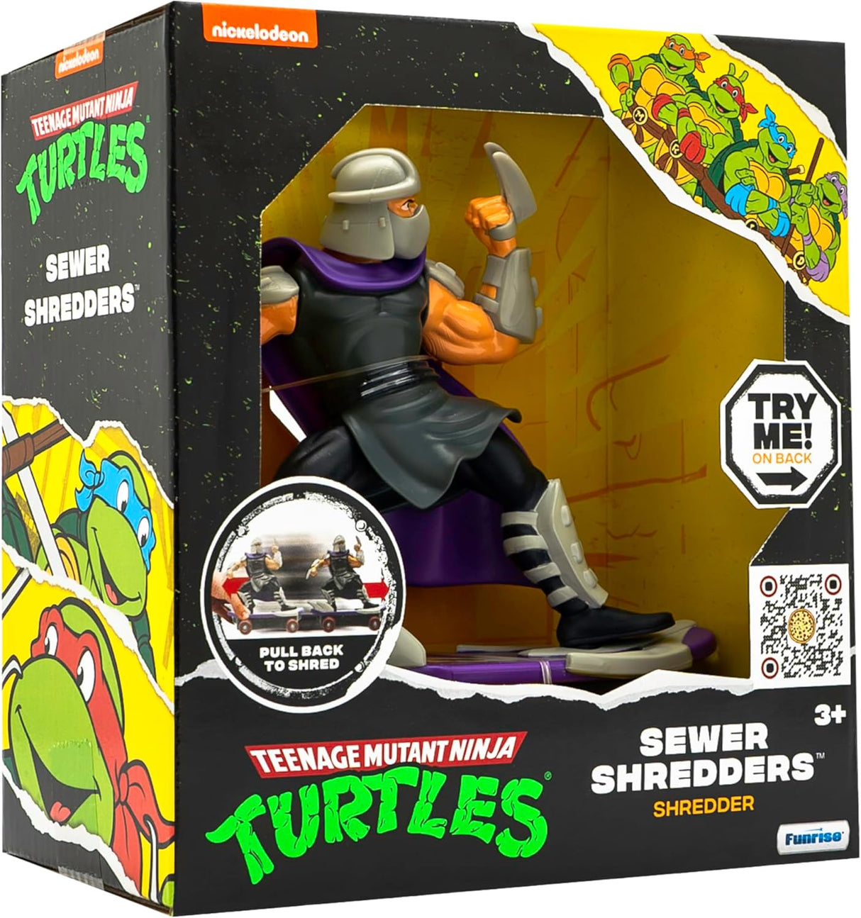 Figuras de Acción Tortugas Ninja, Edición Clásica, Shredder
