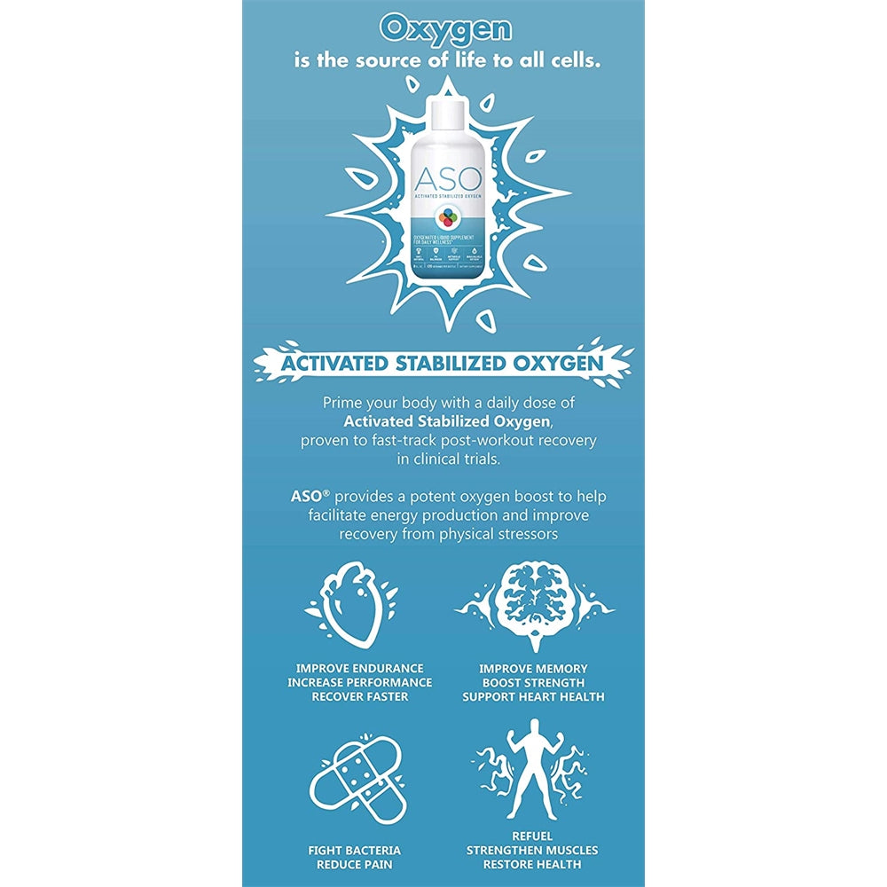 Suplemento ASO 35% 350,000ppm activado líquido bio 2 oz