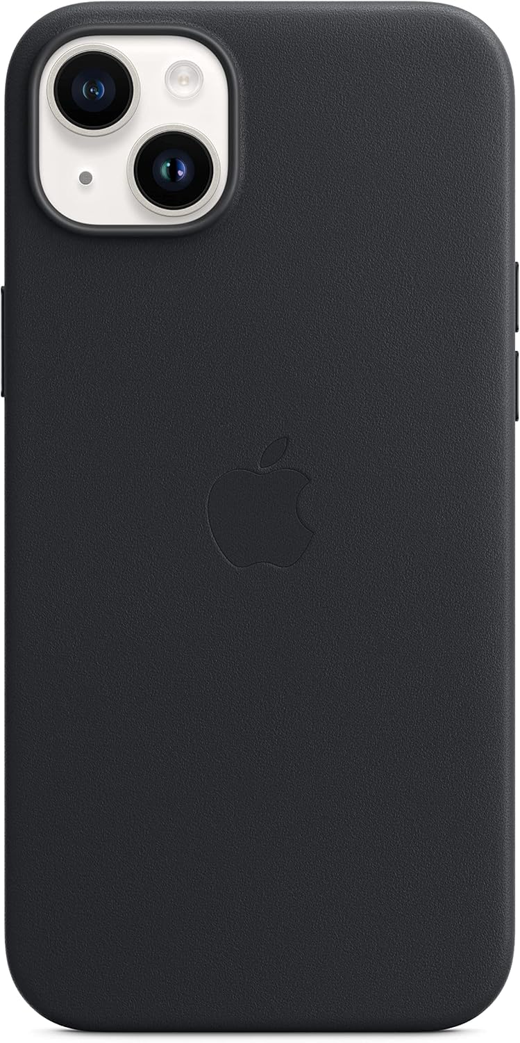 Apple Funda de cuero para iPhone 14 Plus con MagSafe - Midnight