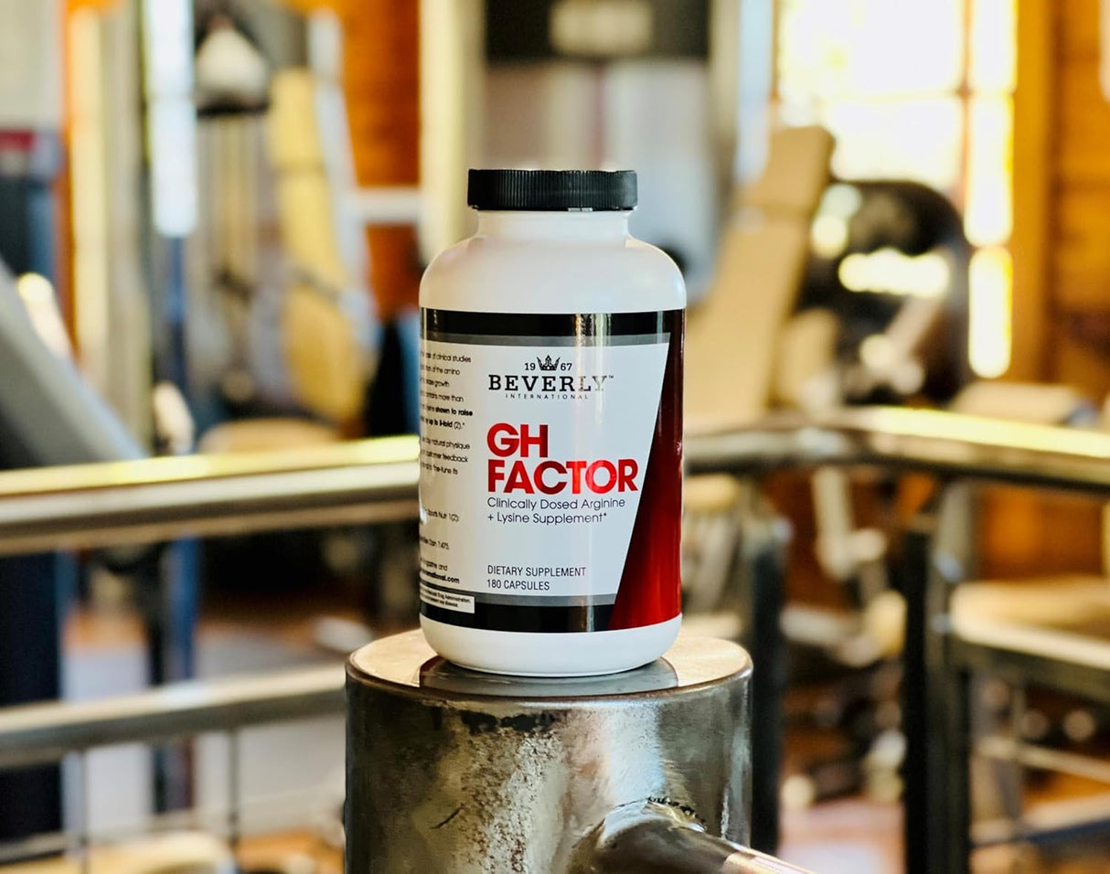 Suplementos Beverly International Factor GH 180 Cápsulas