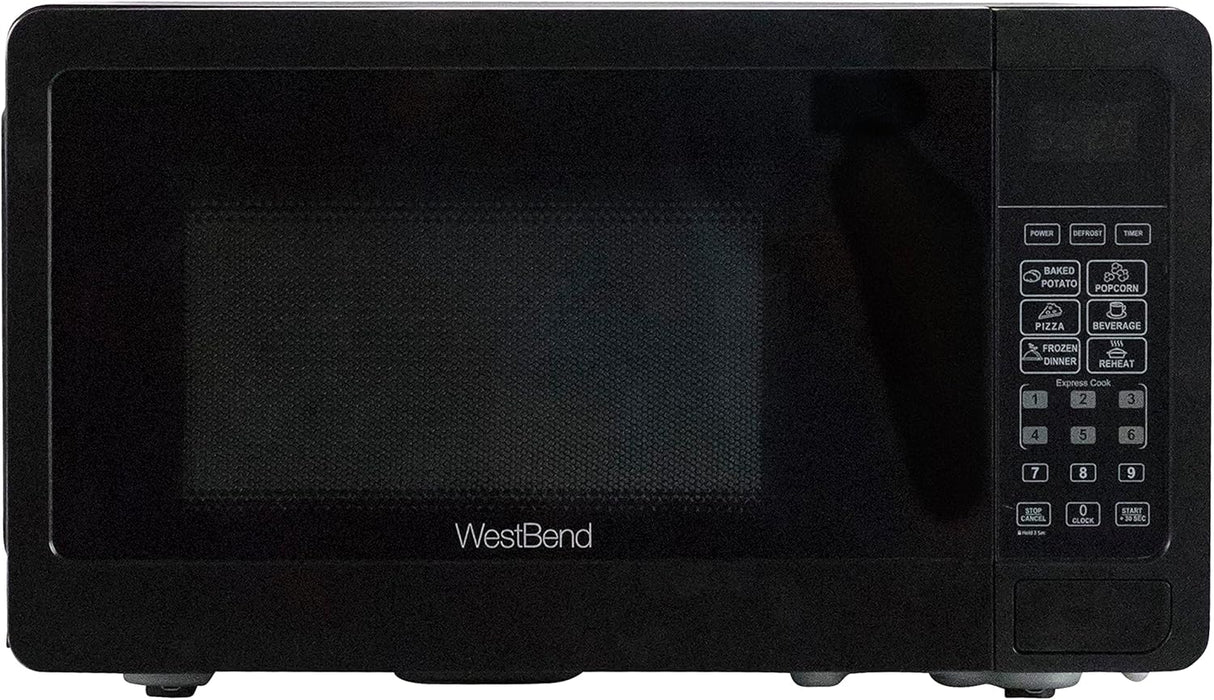 Microondas Compacto West Bend 700W, 6 Configuraciones, WBMW71B