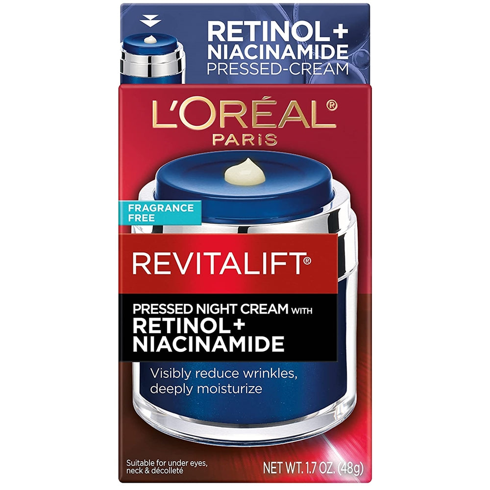 Cuidado Facial Crema de noche prensada con retinol