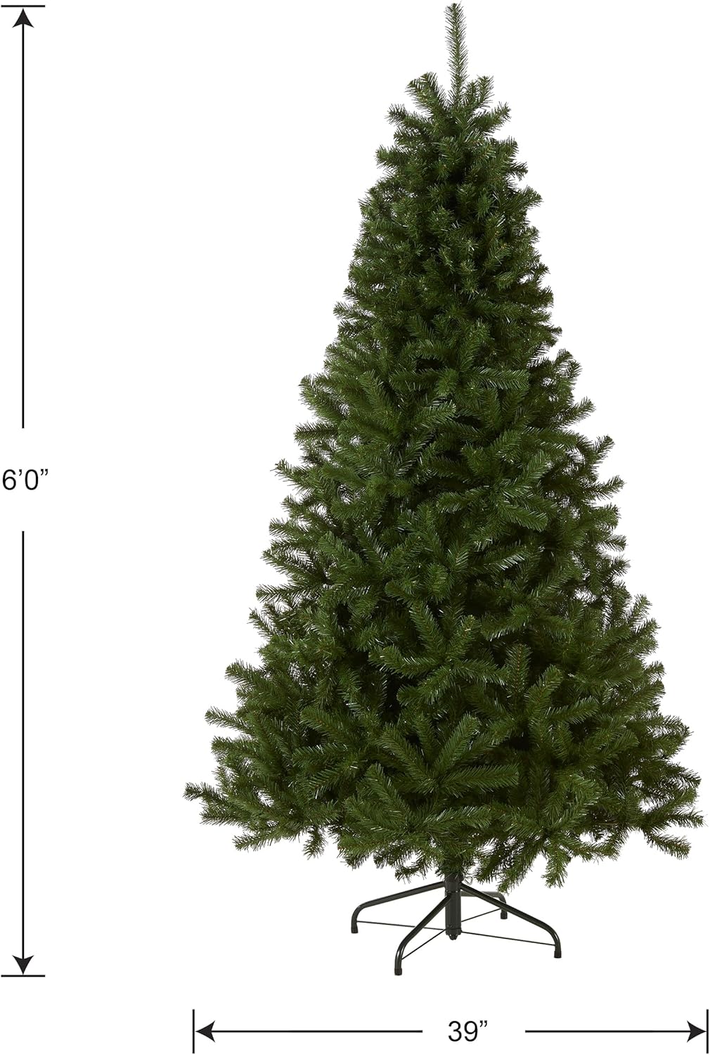 Árbol de Navidad Artificial 6 pies National Tree Company, North Valley