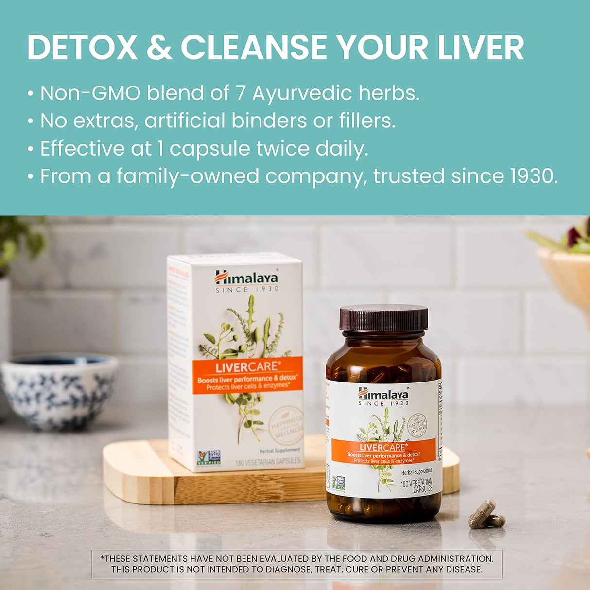 Himalaya LiverCare para el apoyo total del hígado limpieza