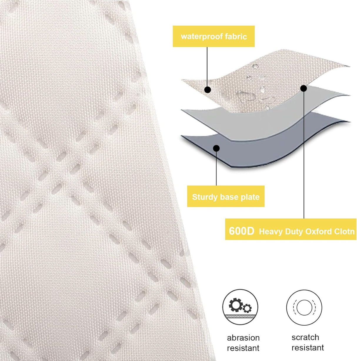 Organizador de Maletero JiatuA, Collapsible, Multi Compartimentos