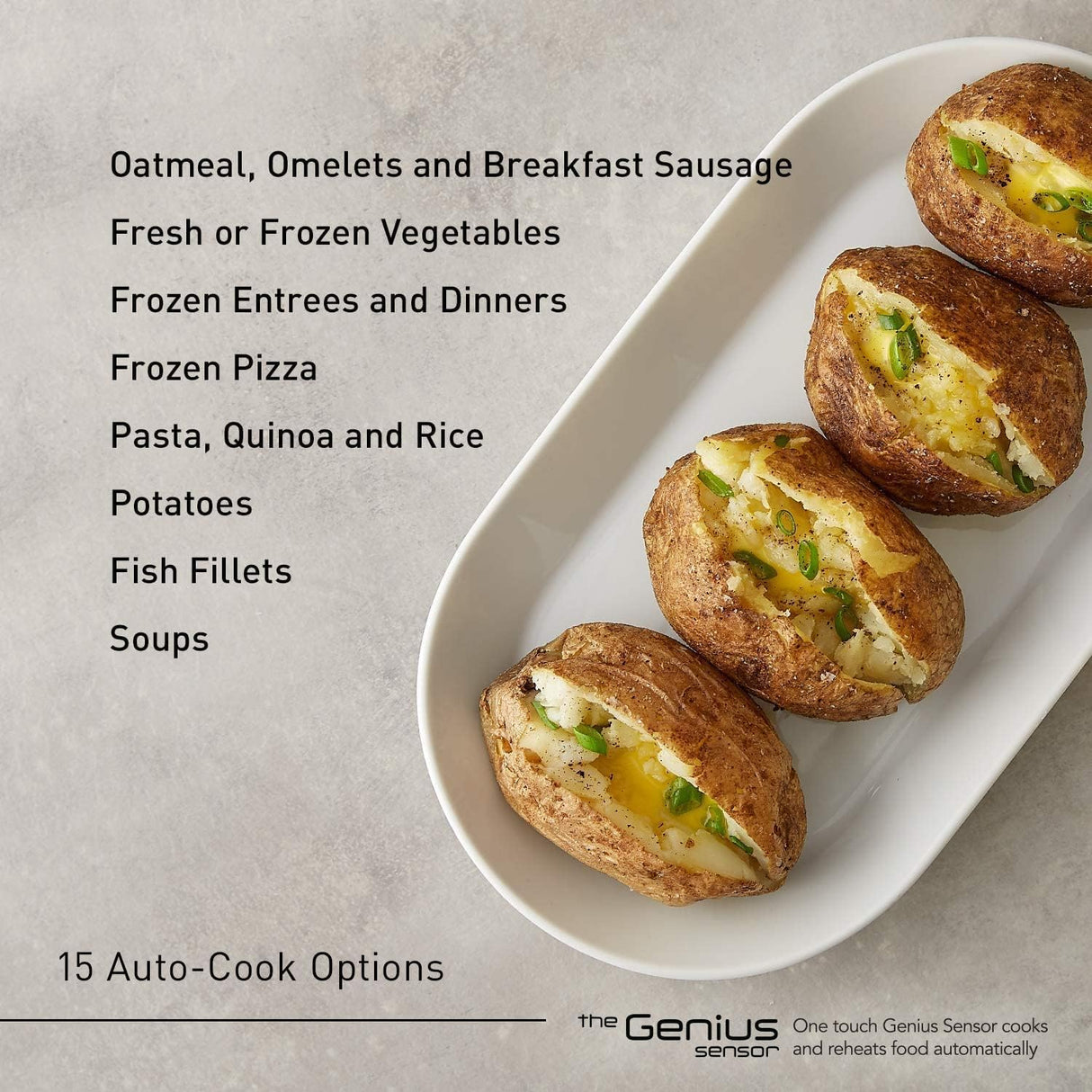 Microondas Panasonic 1.6 cu.ft 1250W con Sensor Genius NN-SN76LS