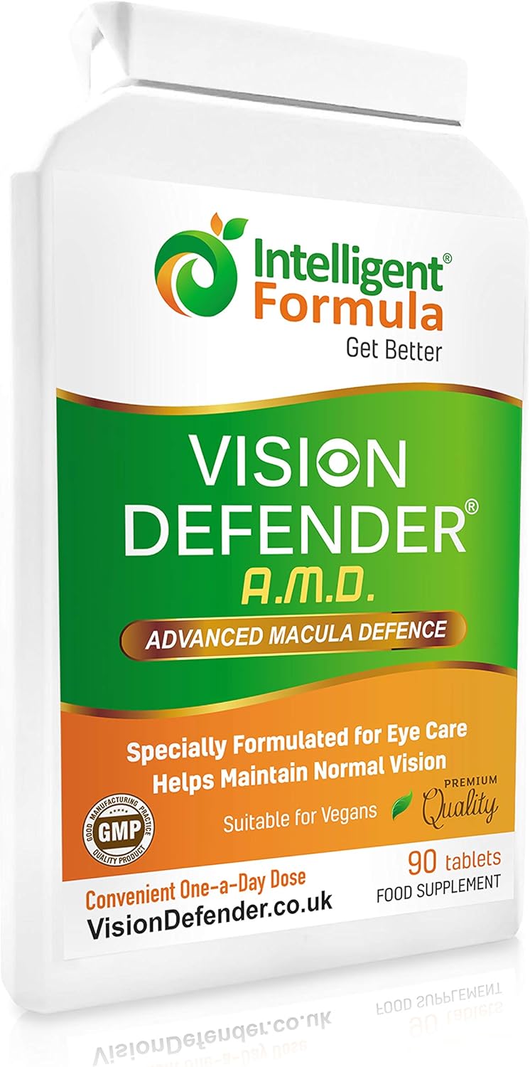 Suplemento AREDS2 VISION DEFENDER AMD luteína zeaxantina 90u