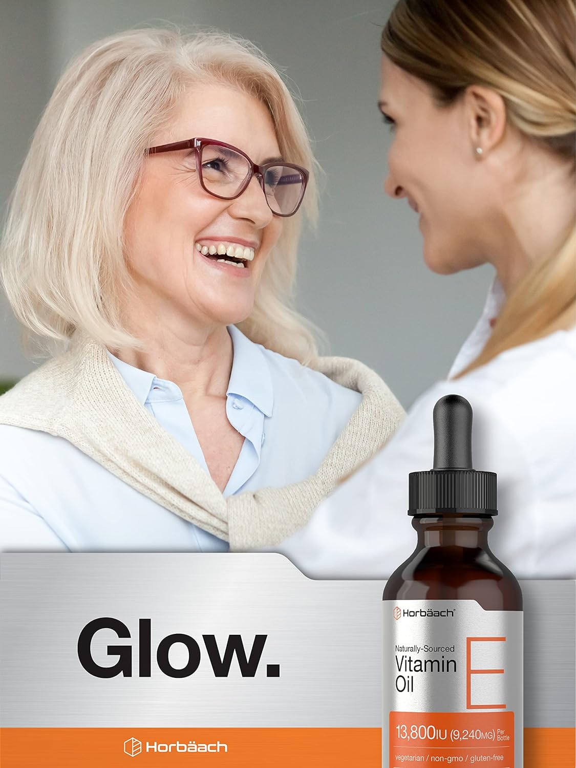 Aceite de Vitamina E | 13,800UI | Vegetariano, Sin Gluten