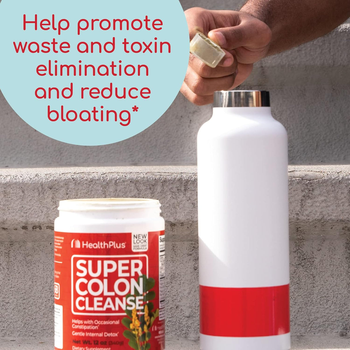 Suplemento Health Plus Super Limpieza de Colon 68 porciones