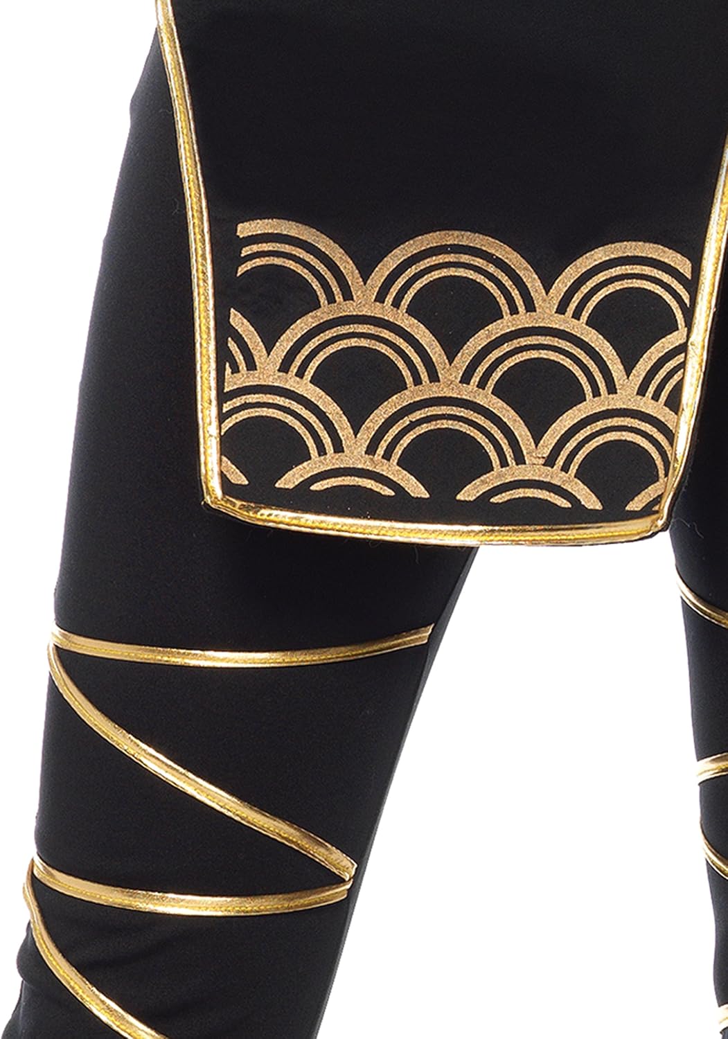 Disfraz de ninja sigiloso de 3 piezas para mujer talla M