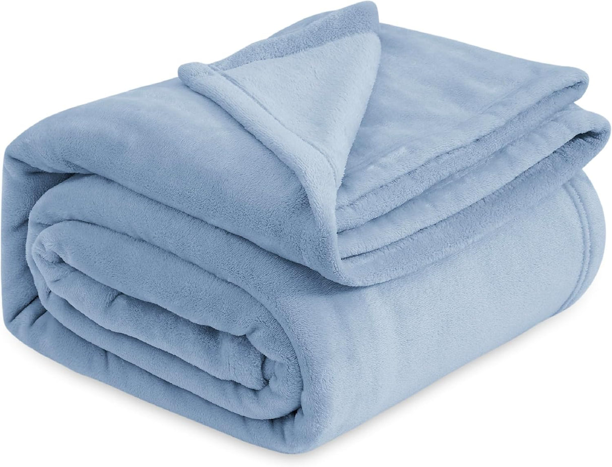 Manta Fleece Queen Bedsure - Suave, Ligera, 90x90 pulgadas