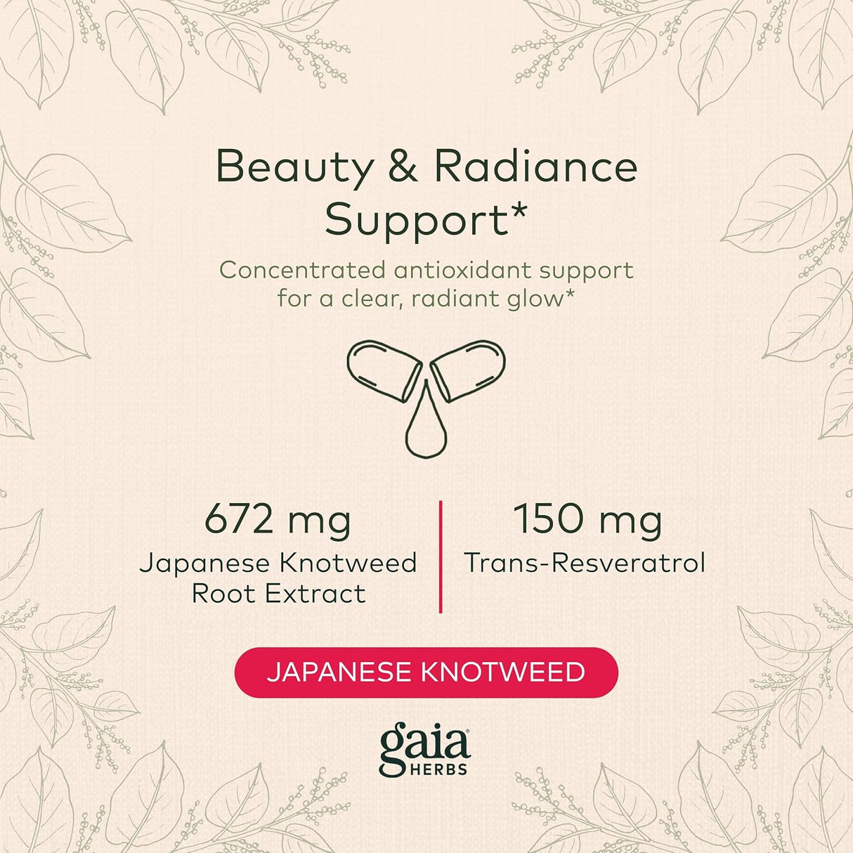 Suplemento antioxidante Resveratrol 150 Contiene 150 mg