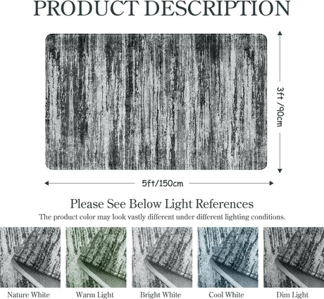 Alfombra moderna degradado para sala de estar Lahome