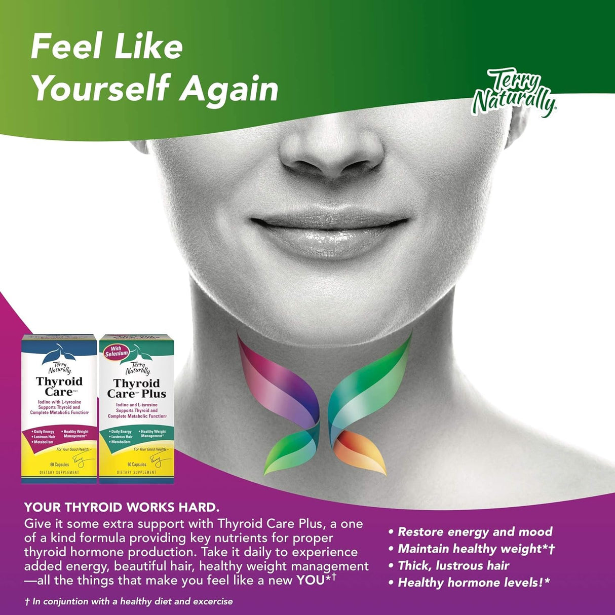 Suplementos Alimenticios 60 cápsulas con selenio yodo