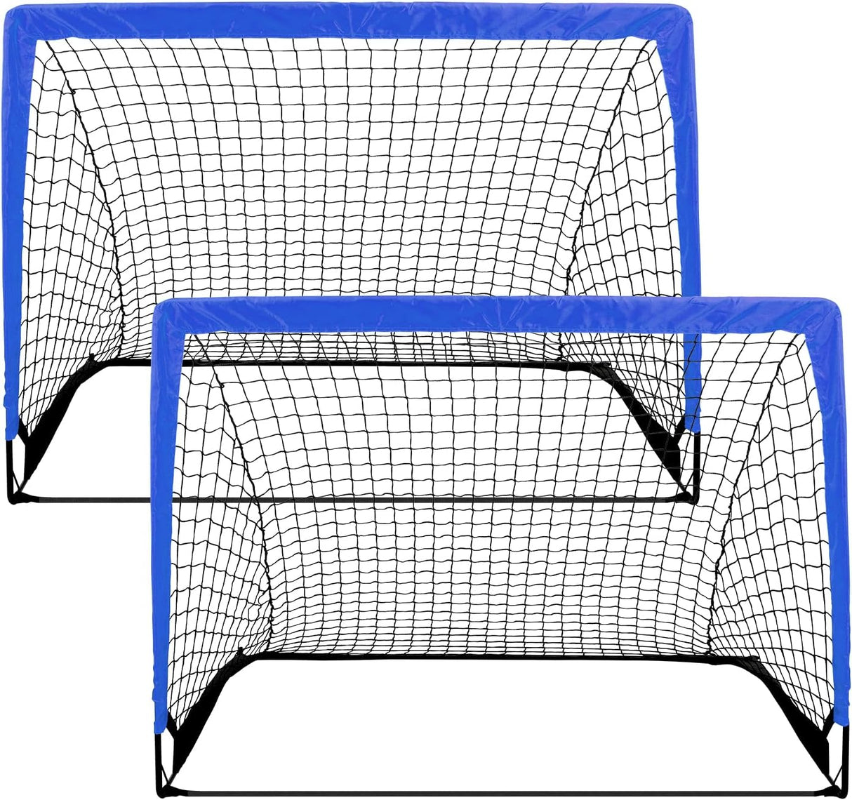 Portería de fútbol portátil de 4 x 3 pies Simple Deluxe