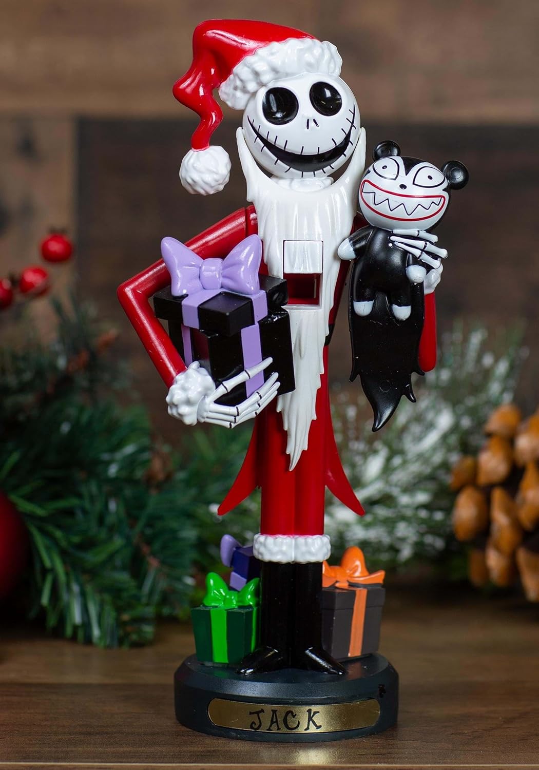 Disney Jack con Nutcracker Vampiro- 10 pulgadas - Nightmare Before Christmas
