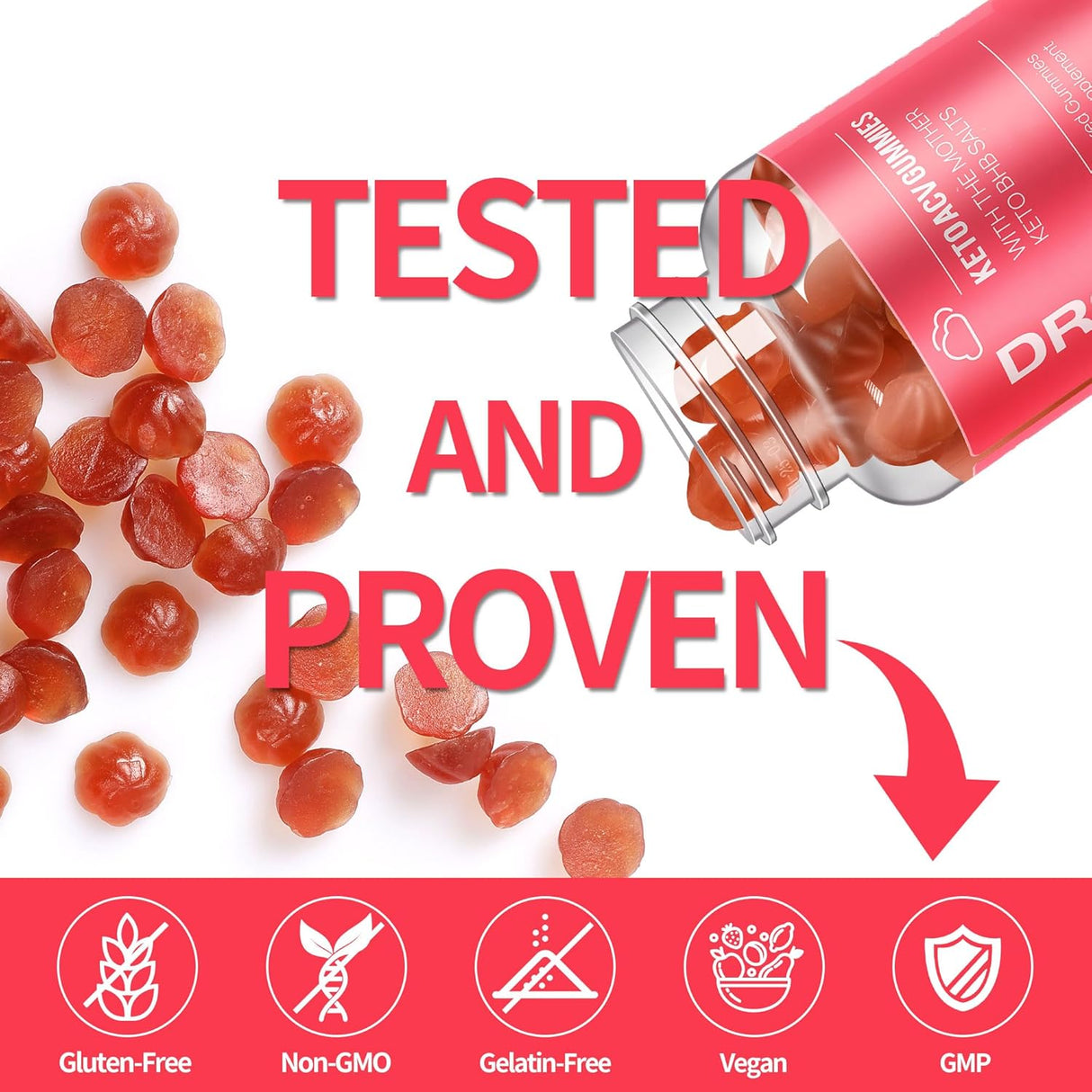 Suplementos sin azúcar para pérdida de peso de vinagre