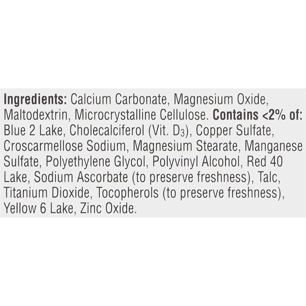 Tabletas de suplemento de calcio y vitamina D salud ósea