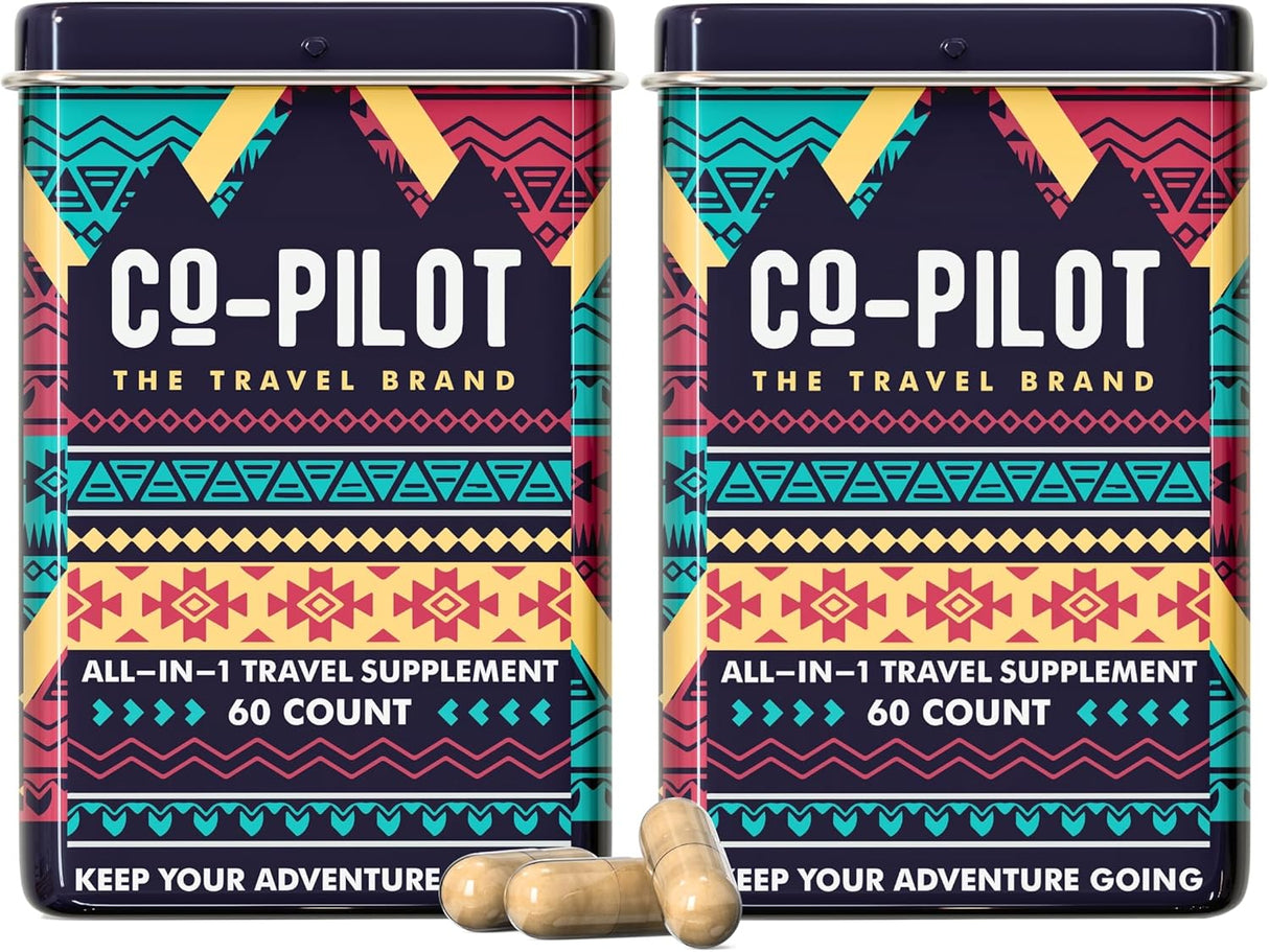 Suplemento 2 Pack: Prevención Jet Lag, Energía y Salud 120ct