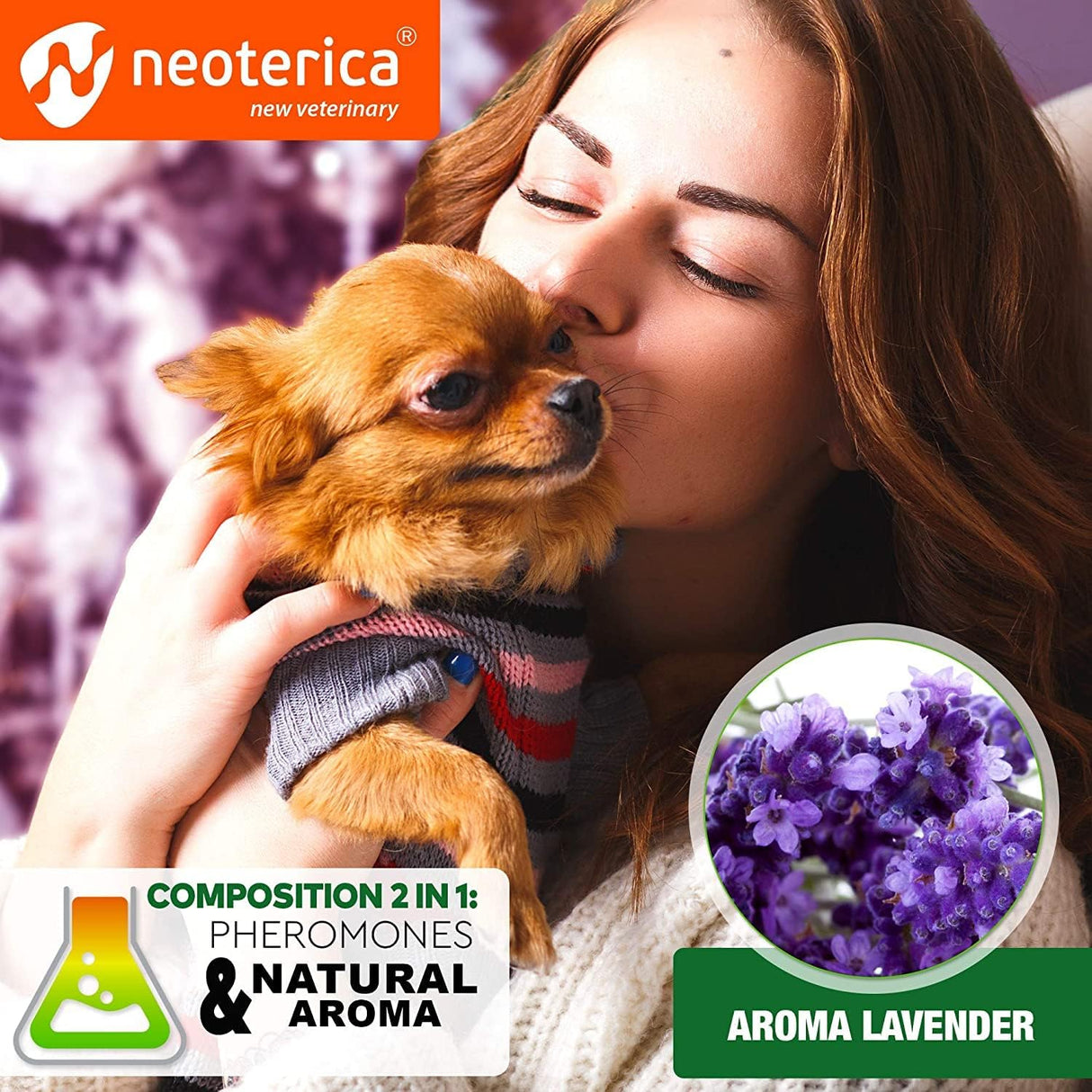 Difusor calmante para gatos Beloved Pets color rosa