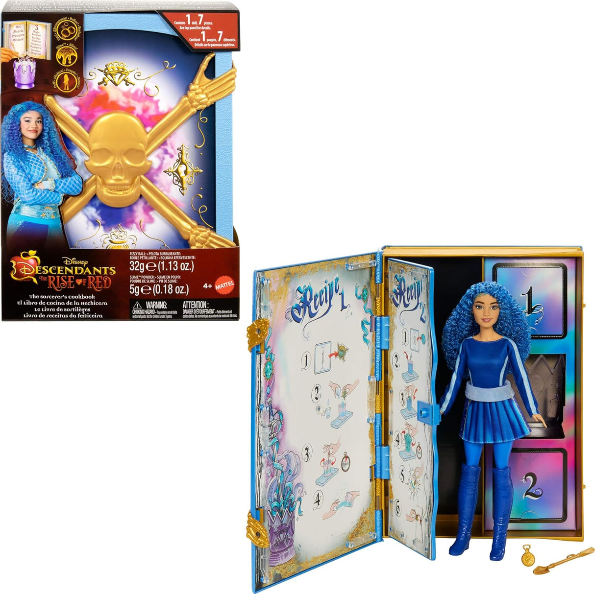 Muñeca Chloe Charming de Mattel, hija de Cenicienta, set sorpresa