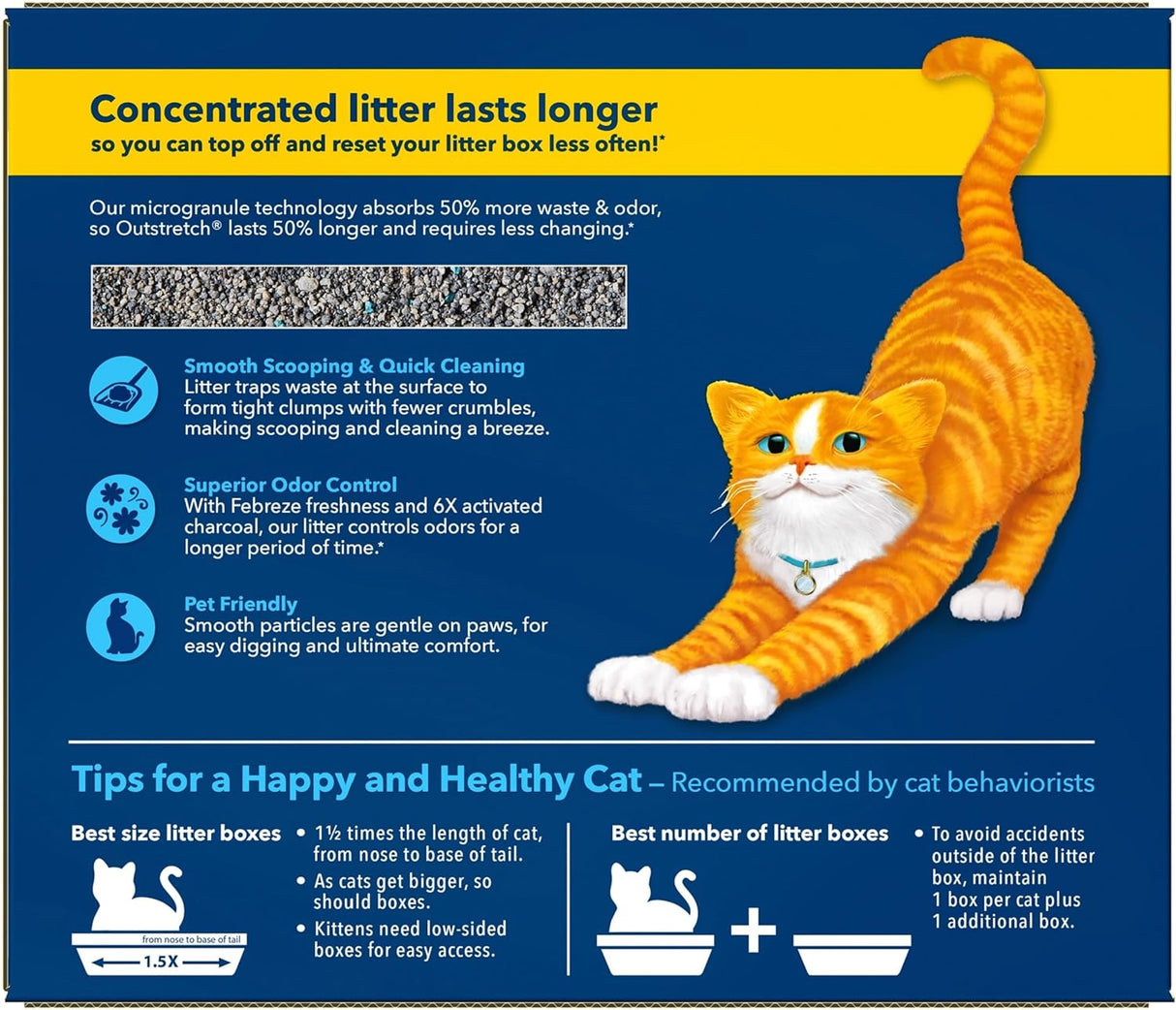 Arena para Gatos Aglomerante Avanzada Extra Grande