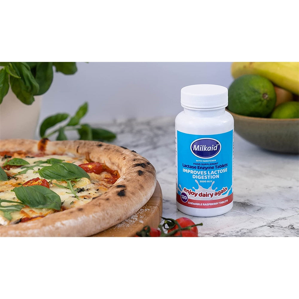 Suplementos Alimenticios Tabletas masticables de la enzima