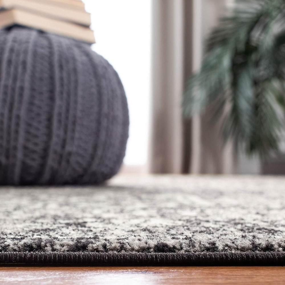Alfombra de Área, Diseño Oriental Desgastado, Modelo EVK256R