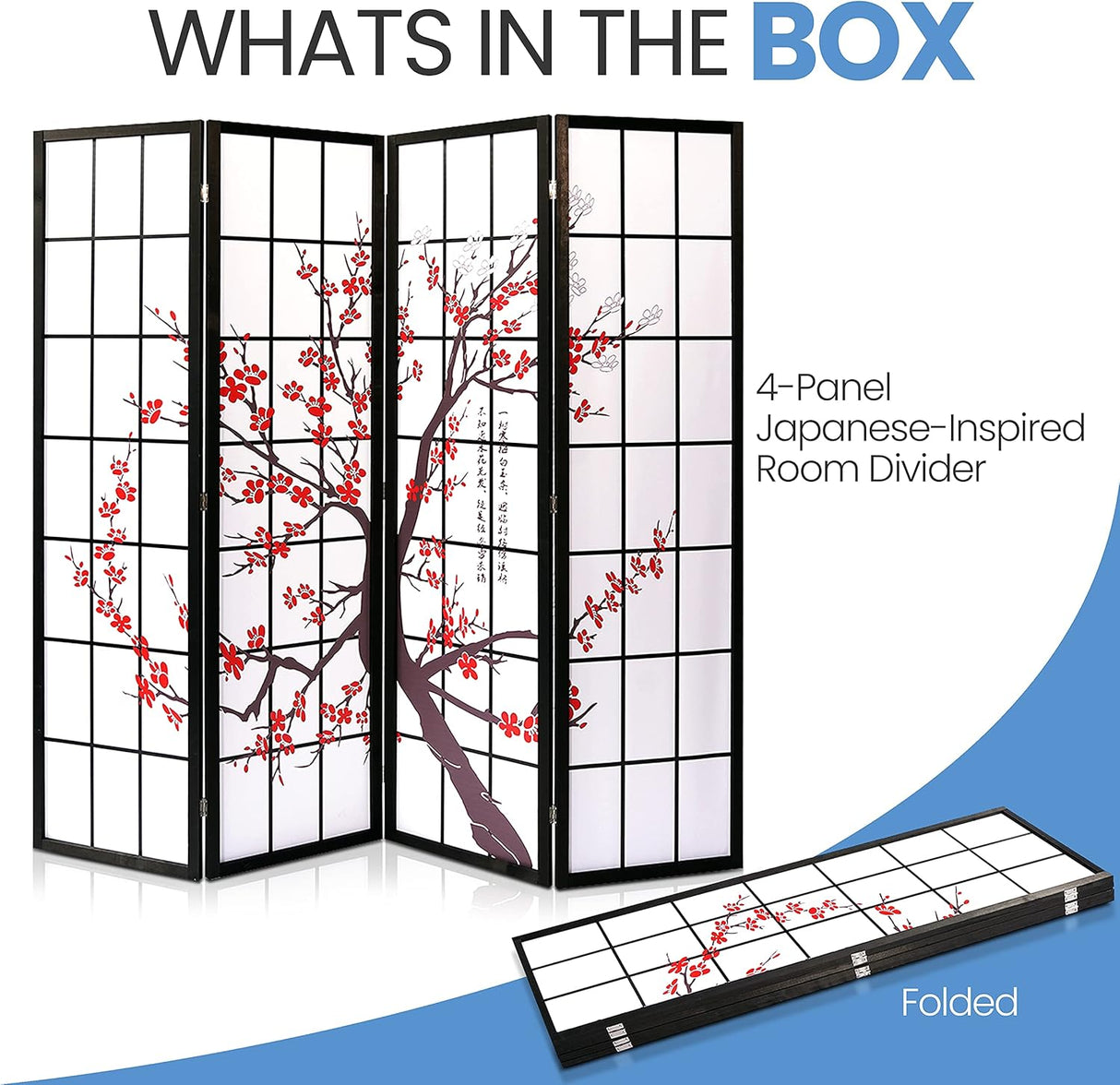 Biombos o Divisor de habitación SERENELIFE SLRDFL7