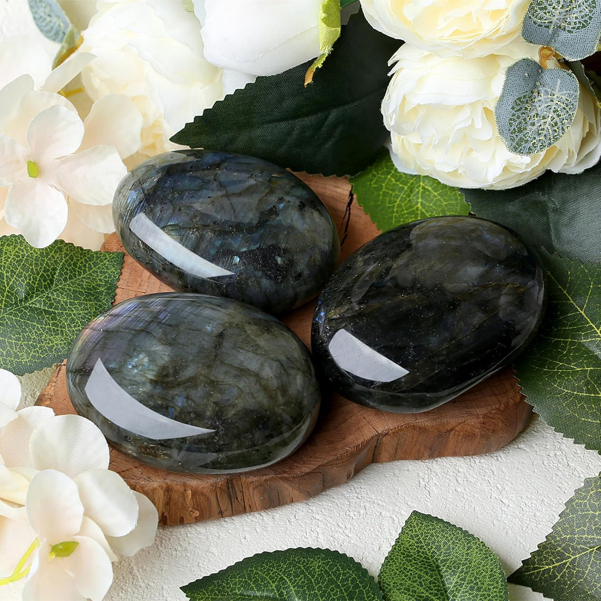 Cristales y piedras curativas de 2.2 a 2.4 pulgadas, piedras