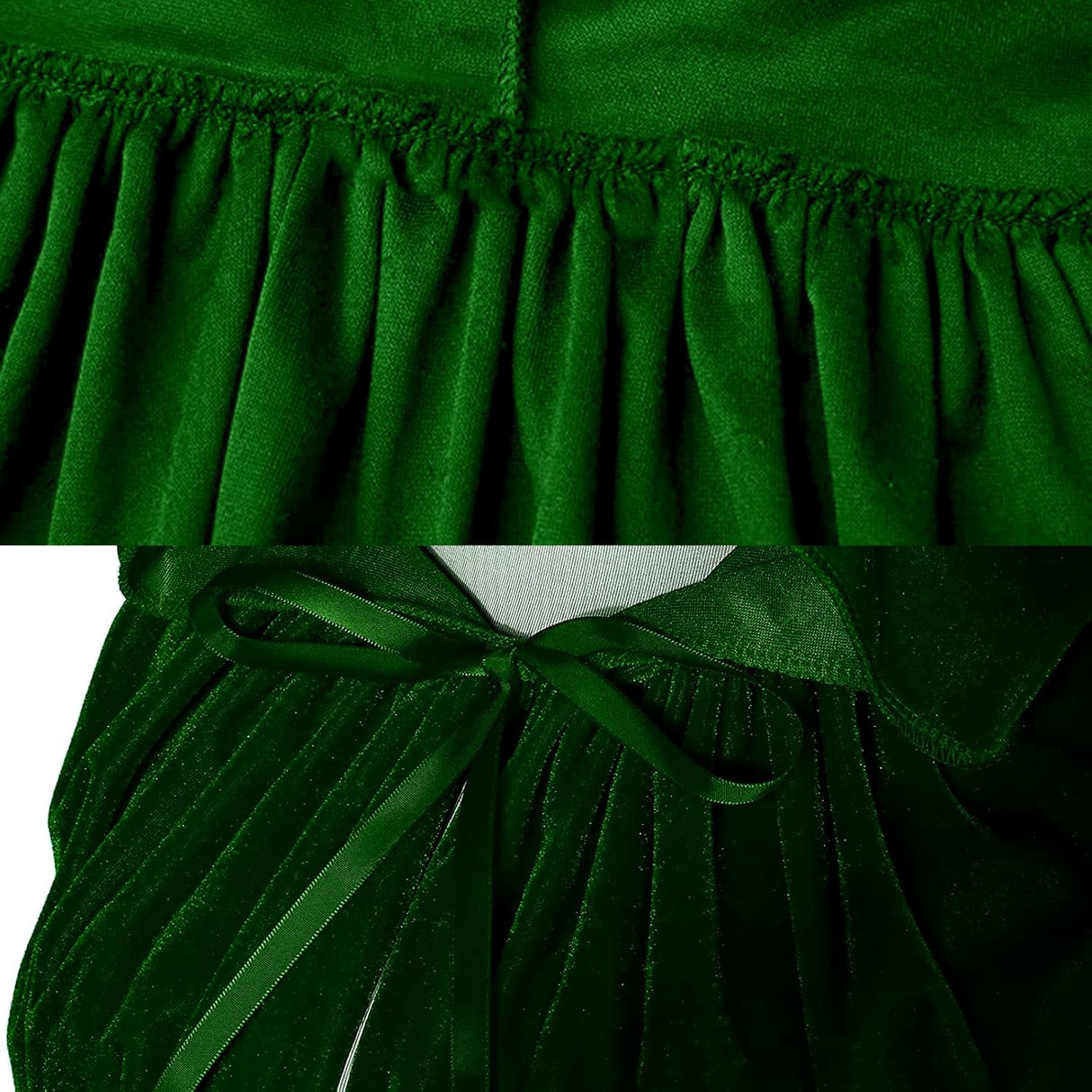 Disfraces de capa unisex con capucha verde talla única