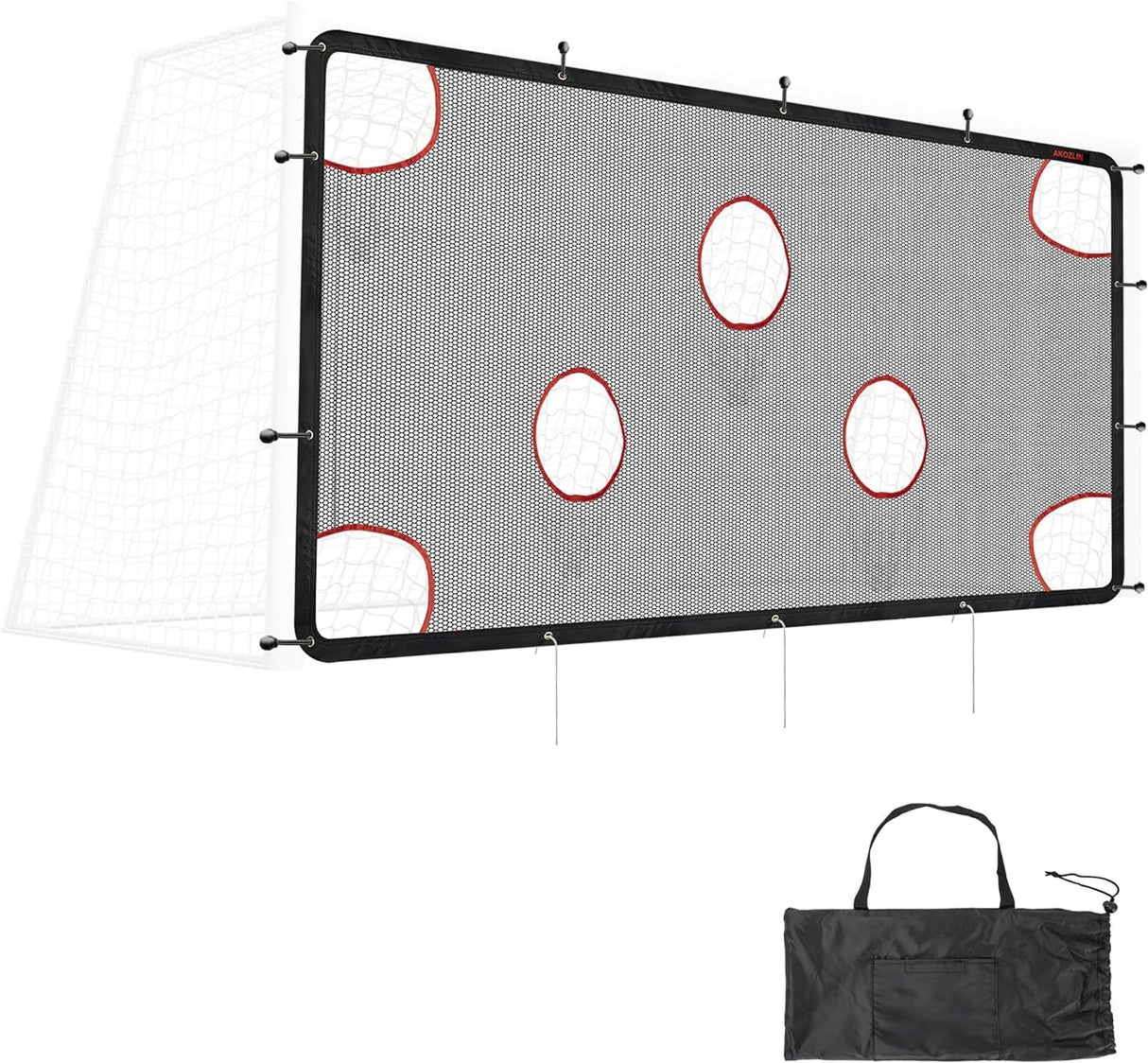 Red de Objetivo para Entrenamiento de Fútbol: Máxima Precisión