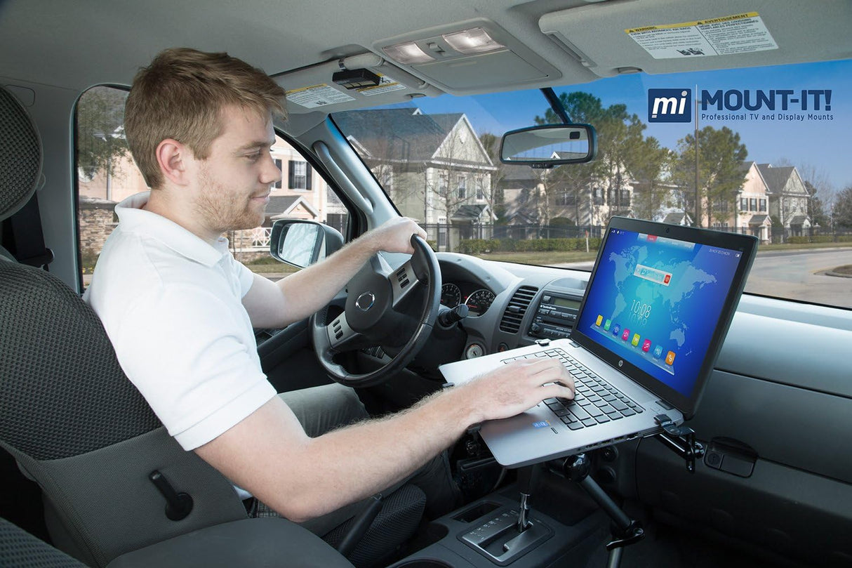 Soporte de vehículo para laptop soporte de asiento