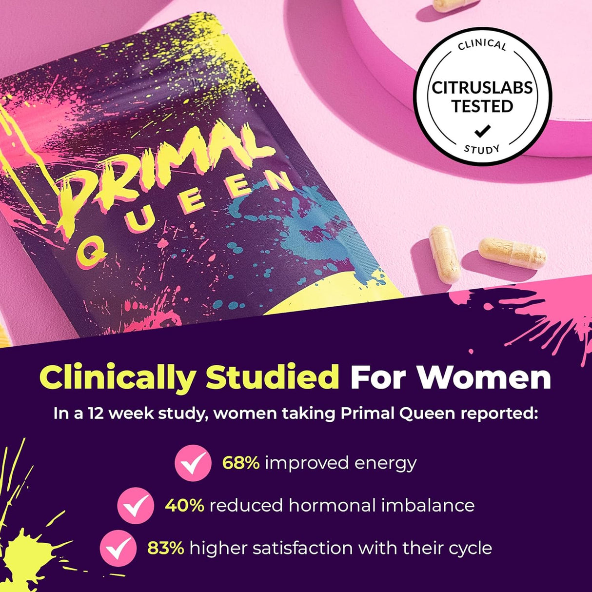 Suplemento de órganos de res para mujer, 100% pasto, equilibrar hormonas