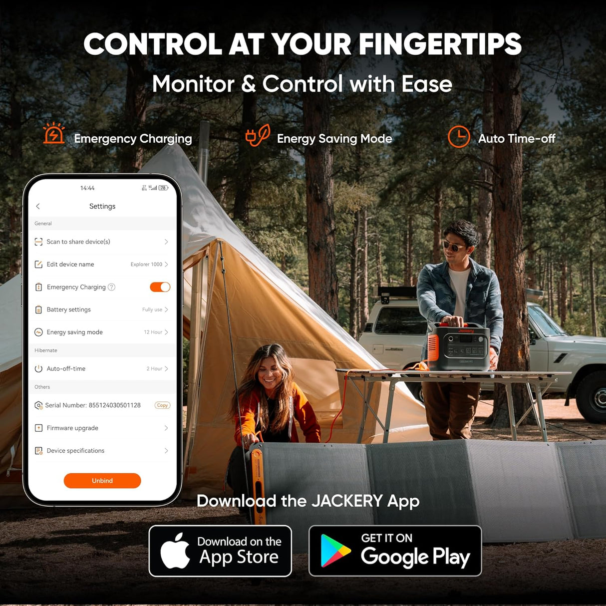 Estación de Energía Portátil 1000W, Batería LiFePO4, Modelo 2024