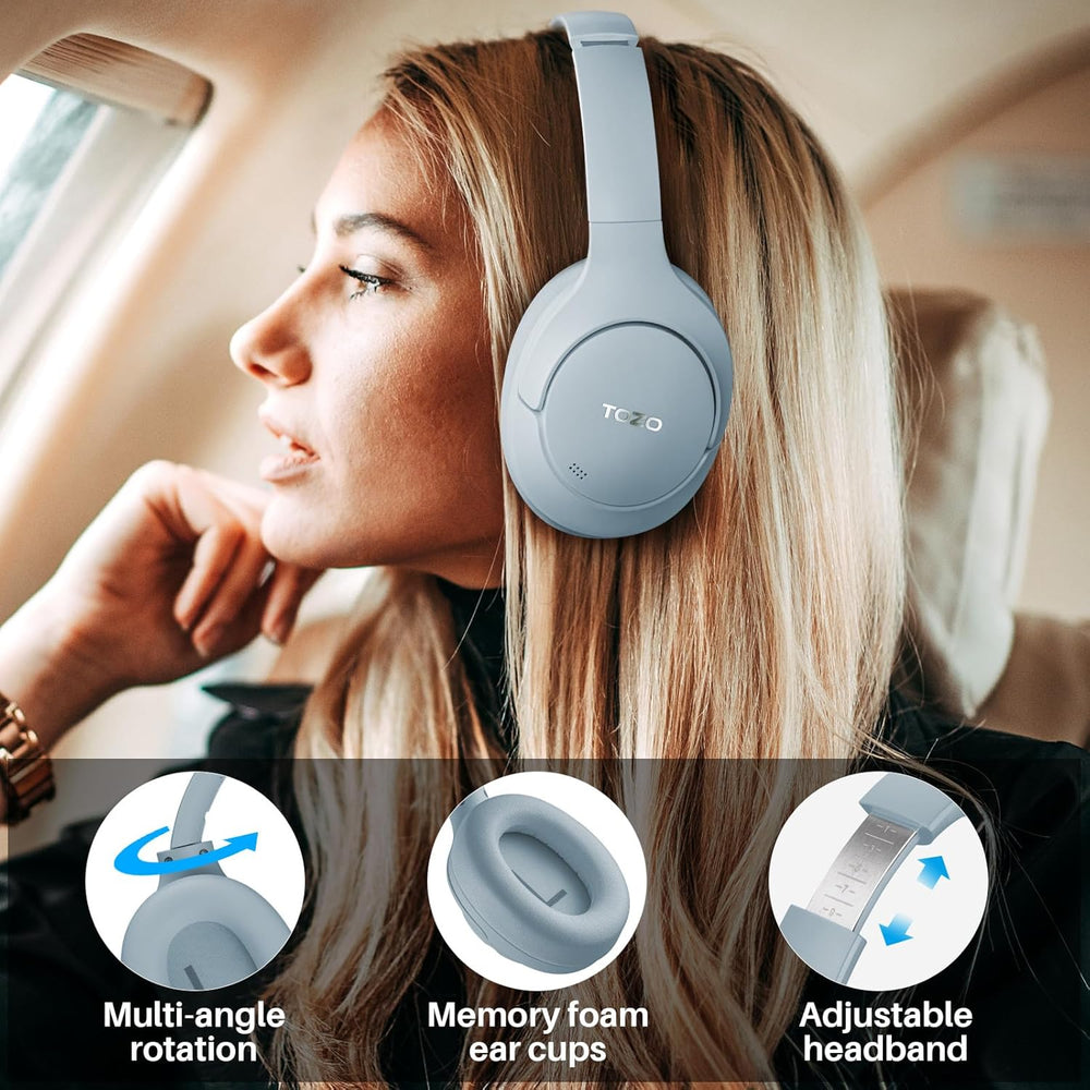 Auriculares TOZO HT2, Bluetooth, 60H batería, cancelación ruido